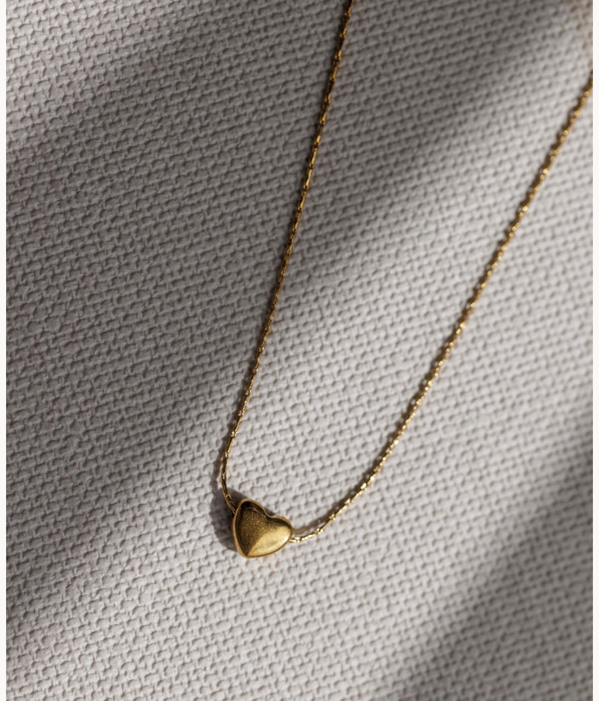 JEM Signature Gold Mini Heart Necklace