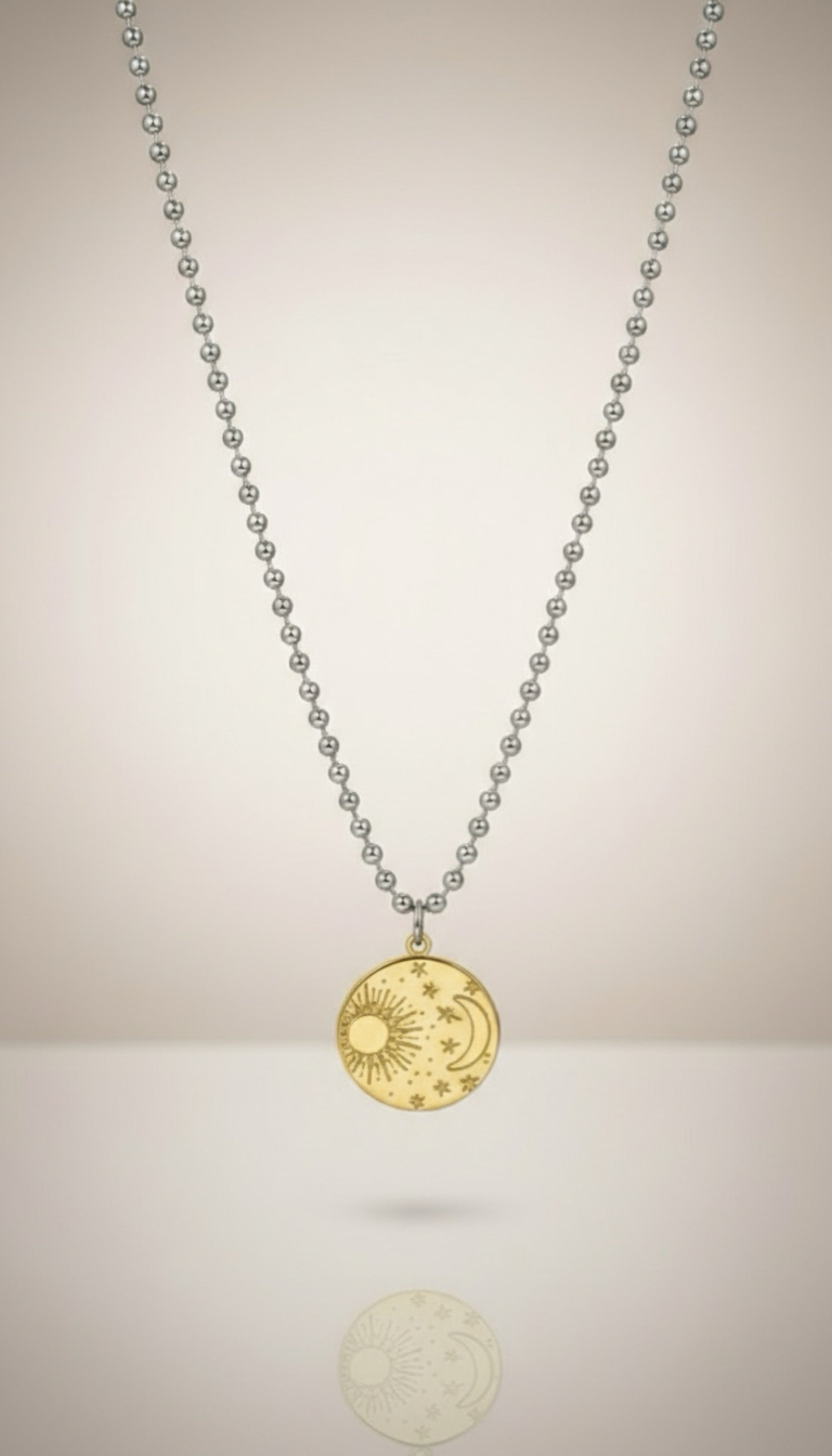 Celestia Sun & Star Beaded Necklace