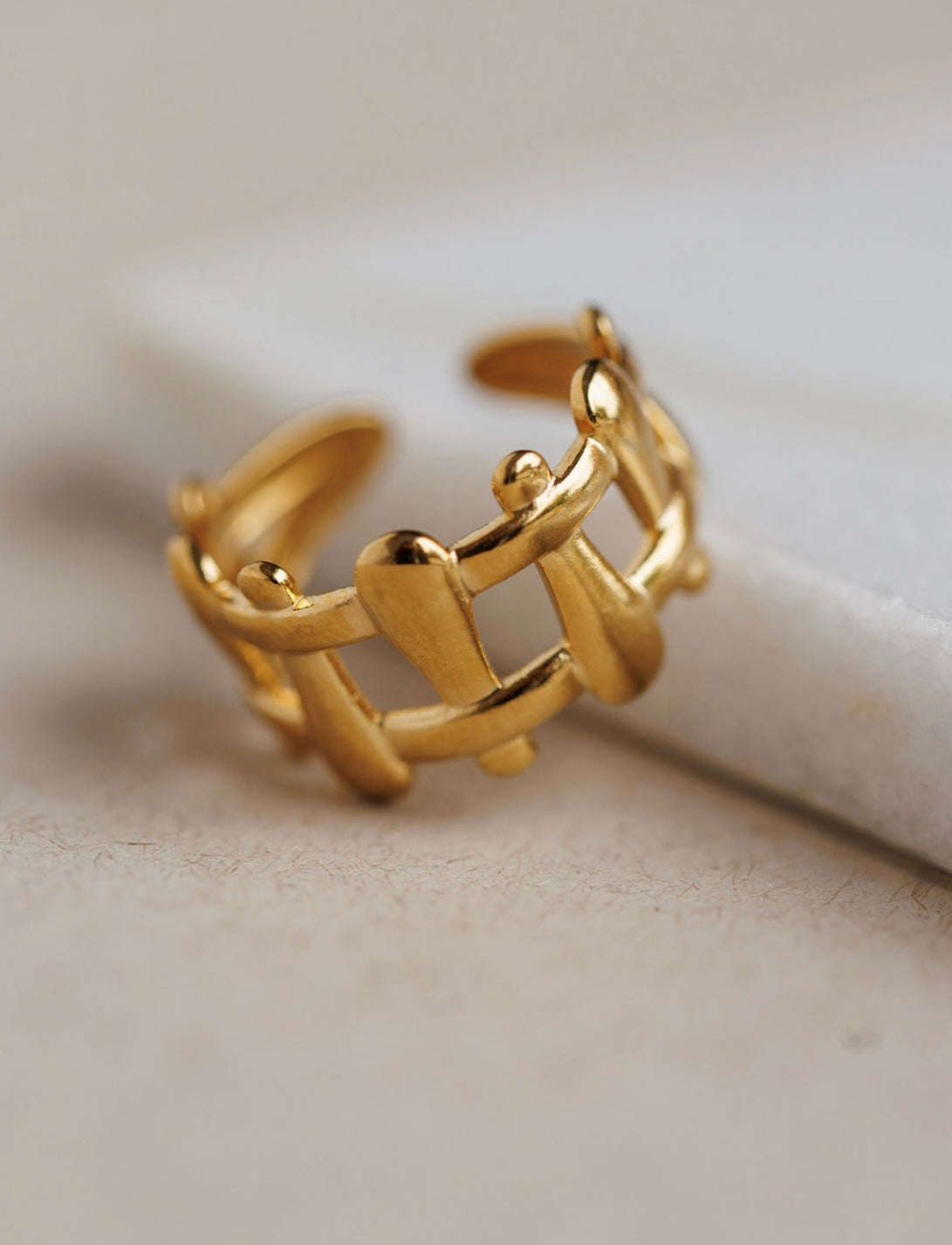 Gold JEM GEO Ring