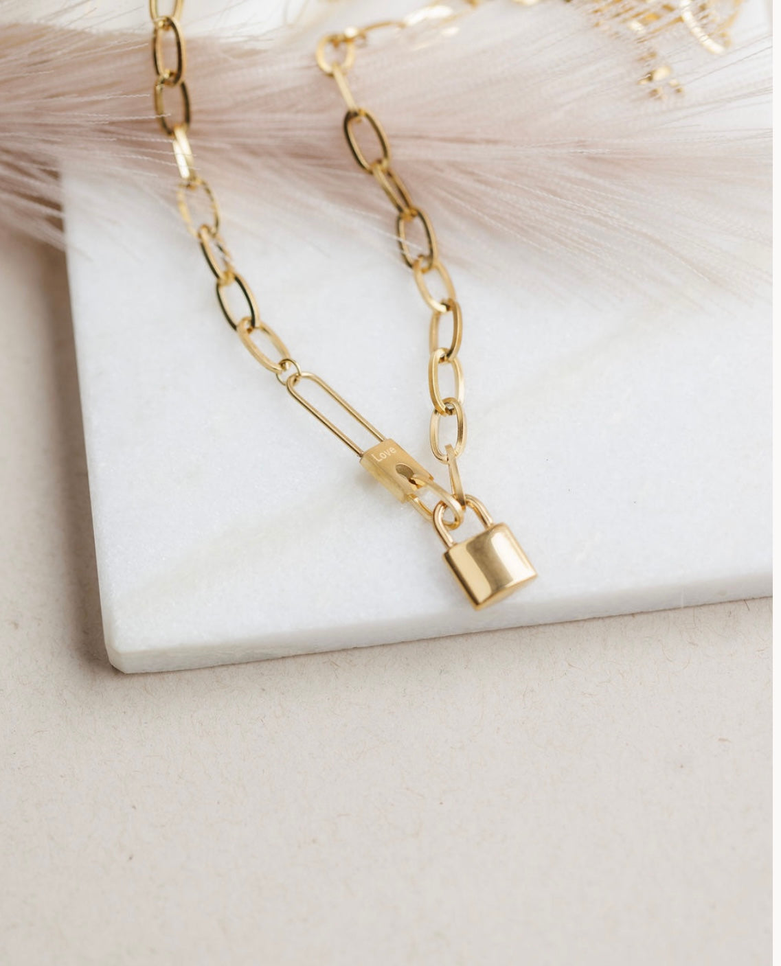 Signature Gold Lovelock Necklace