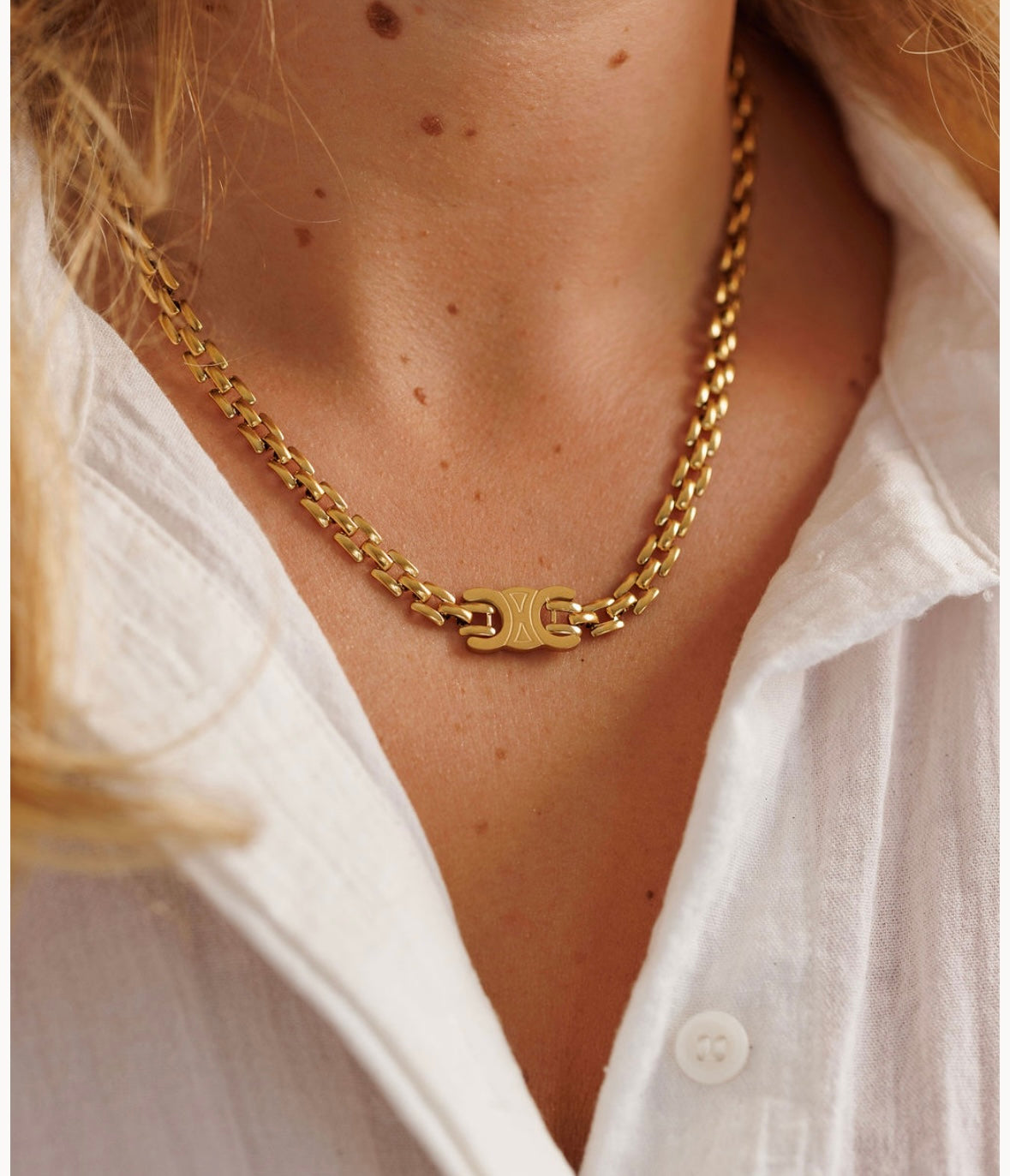 Gold CELEST GRAND Necklace