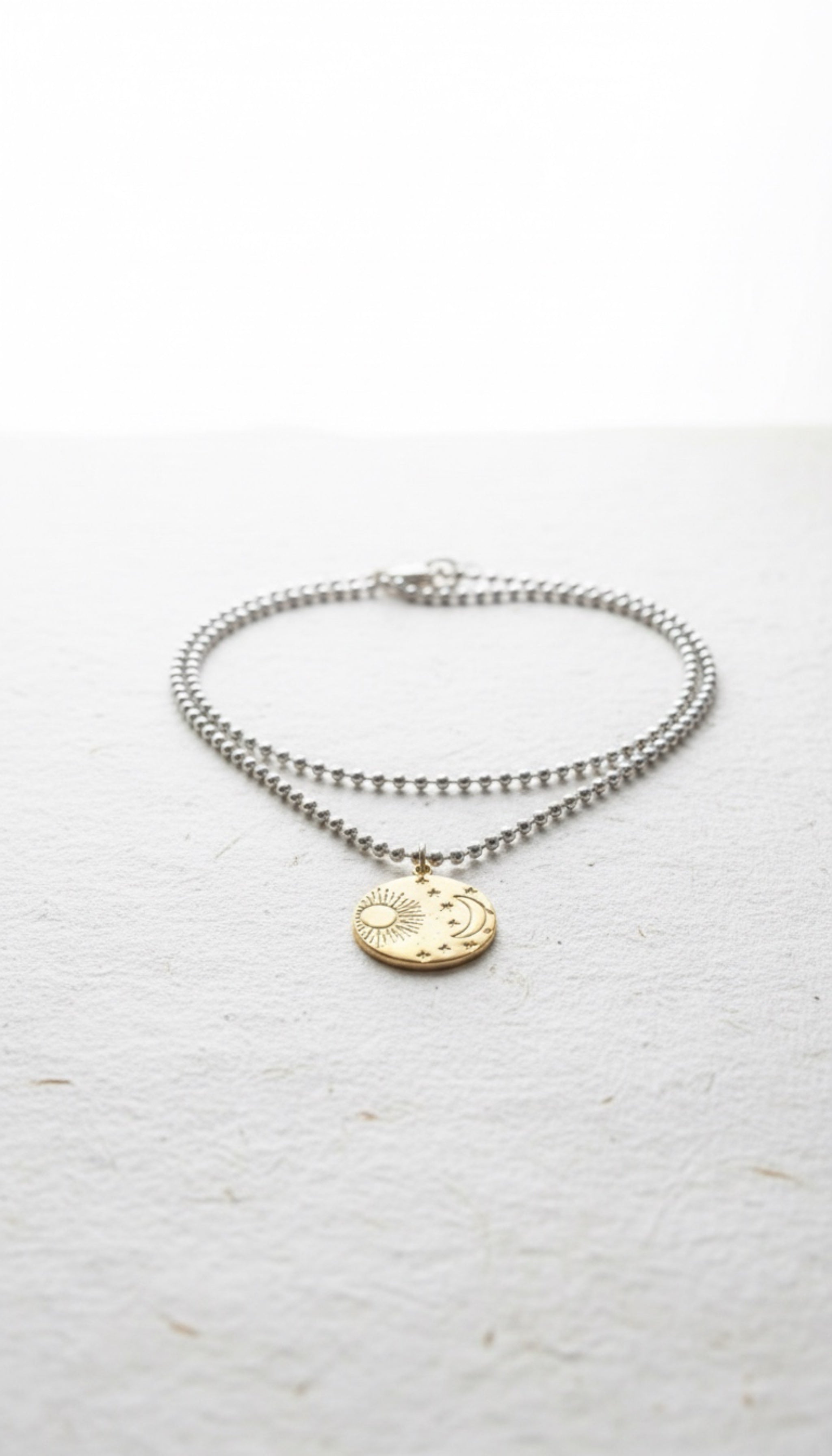 Celestia Sun & Star Beaded Necklace