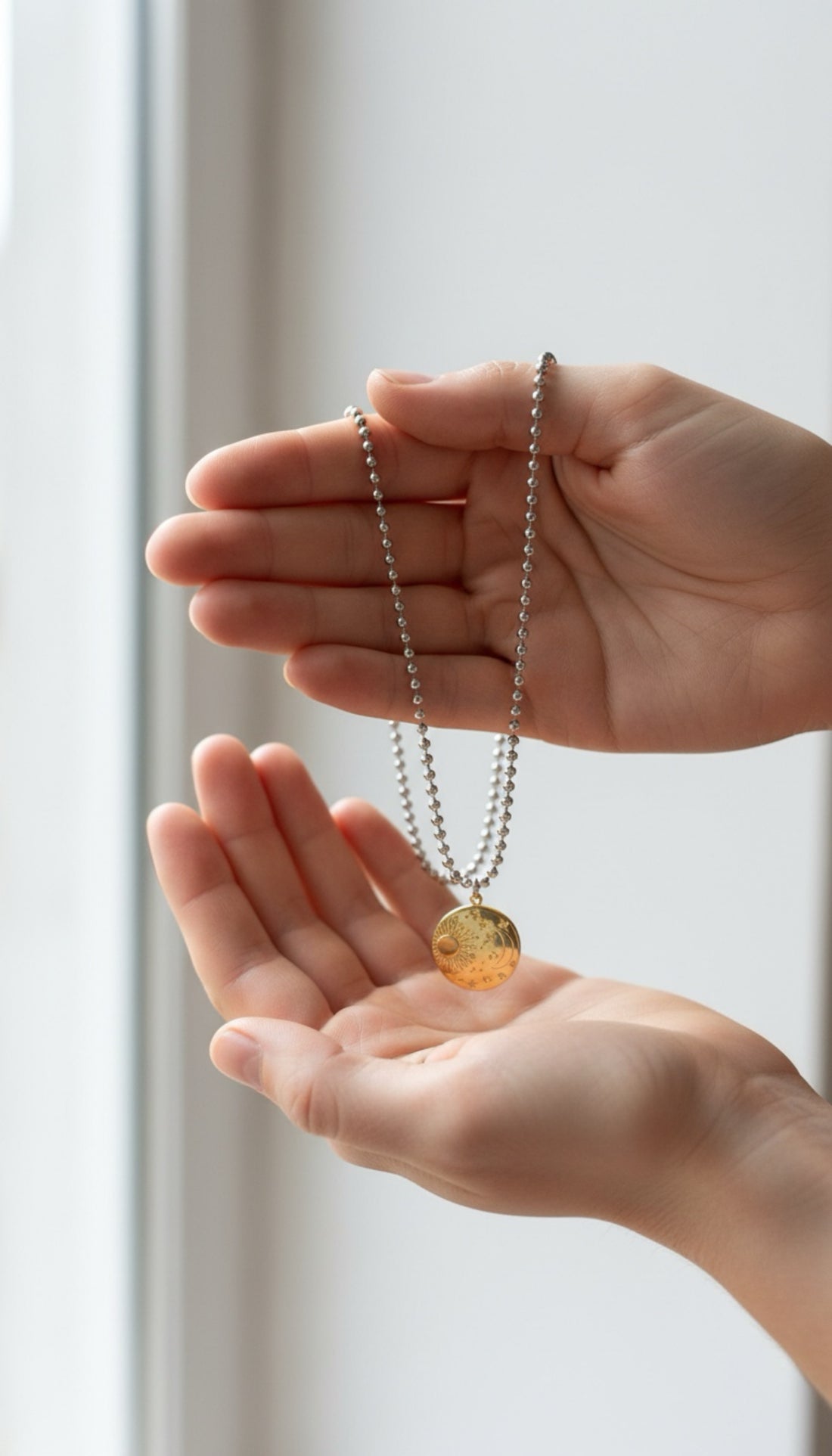 Celestia Sun & Star Beaded Necklace