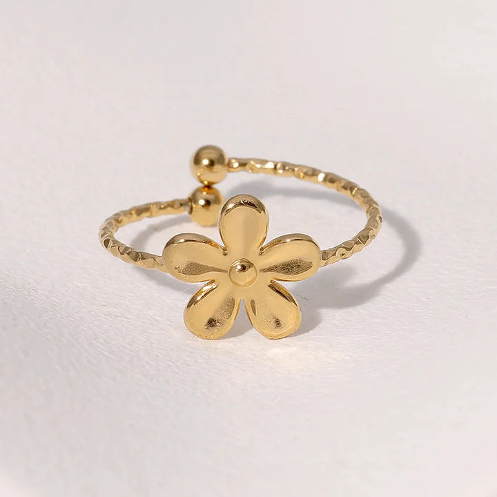 Gold JEM Fleur Ring