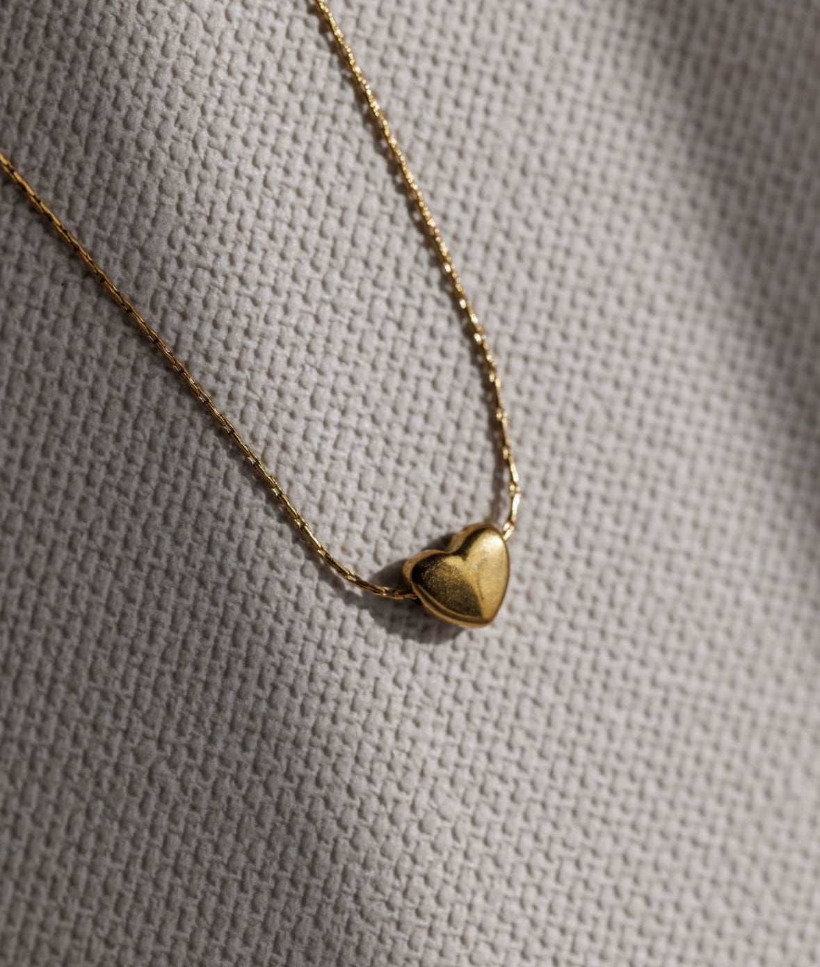 JEM Signature Gold Mini Heart Necklace