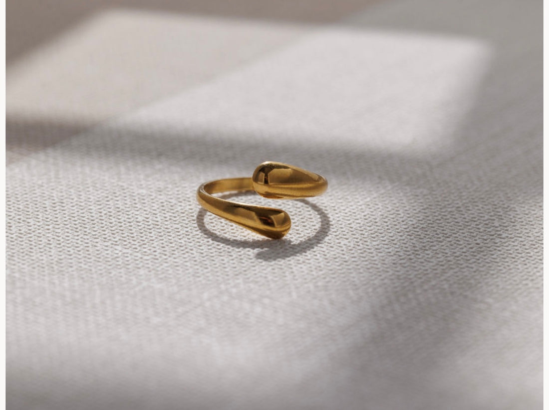Gold Snuggle Ring One Size