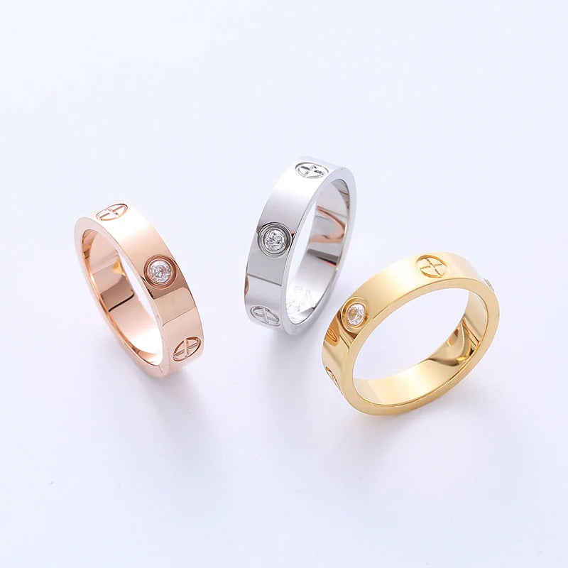 JEM Gold Elevate Ring available in choice 18k Gold and White Gold Ring