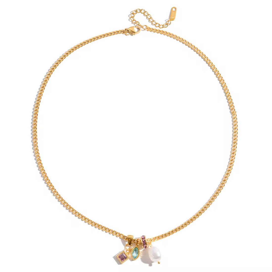 Gold Charm Luxe Necklace