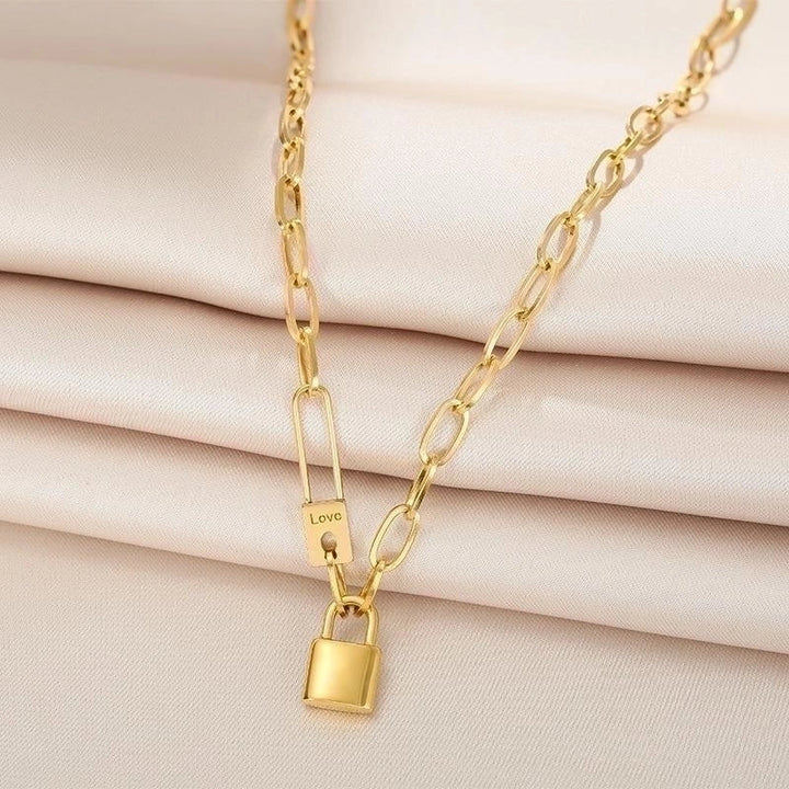 Signature Gold Lovelock Necklace