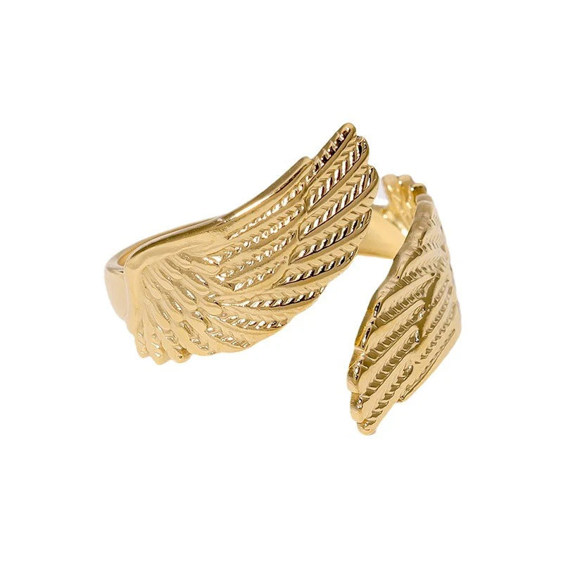 Gold Gem wrap Ring